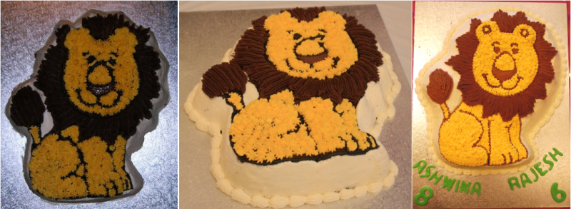 Friendly Lion Cake