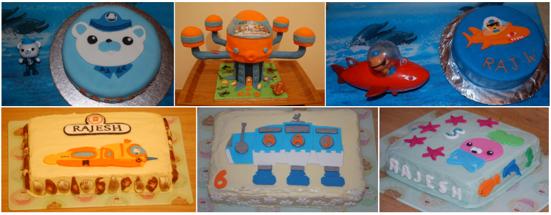 Octonauts Cakes