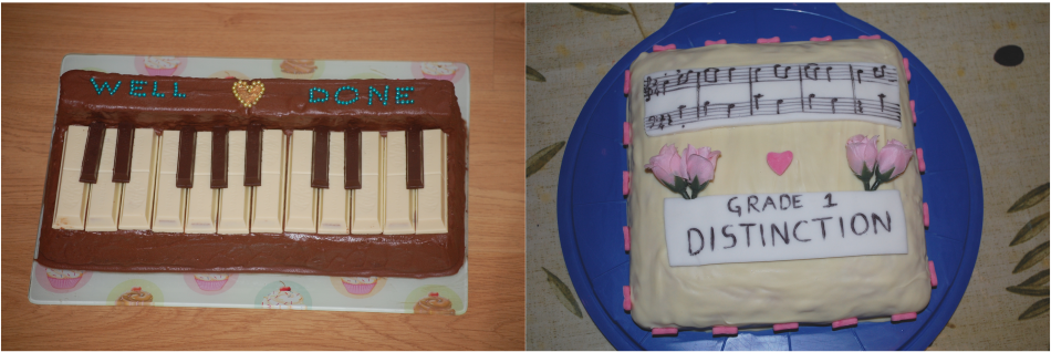 Piano Musical Cake