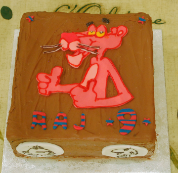 Pink Panther Cake