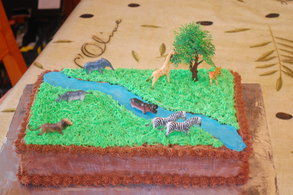 African Safari Cake